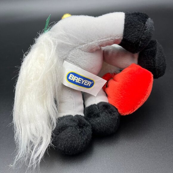 Breyer Kris Plush Holiday Christmas Horse Pony With Santa Hat & Red Bag Stuffed - Picture 6 of 7